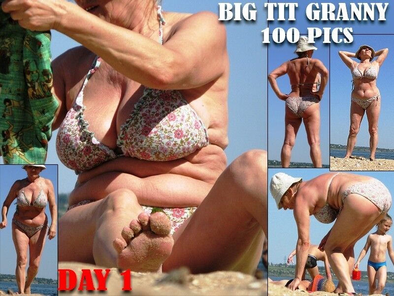 Free porn pics of  BBW Beach Voyeur (Milf, Granny) update 3 of 10 pics