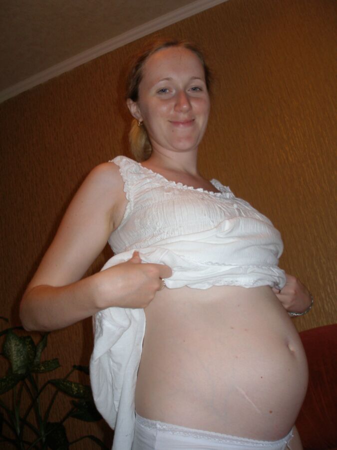 Free porn pics of Pale Pregnant Blonde 5 of 35 pics