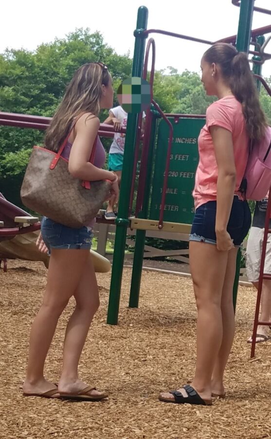 Free porn pics of Two HOT Milfs from the park today 21 of 49 pics