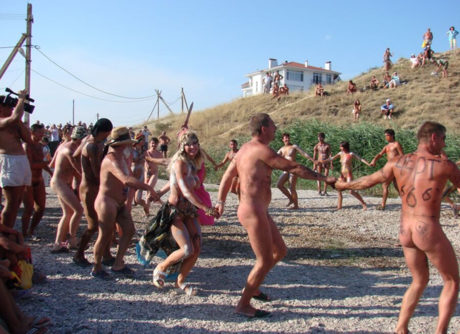 Free porn pics of Nudist Dance Festival 21 of 77 pics