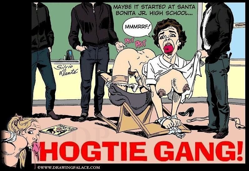Free porn pics of Silvio Dante - Hogtie gang (drawingpalace) 1 of 46 pics