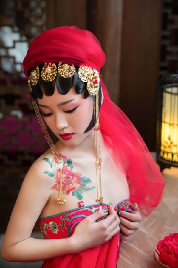 Free porn pics of HaiTangChun - Traditional Chinese Dress & Bush 6 of 68 pics