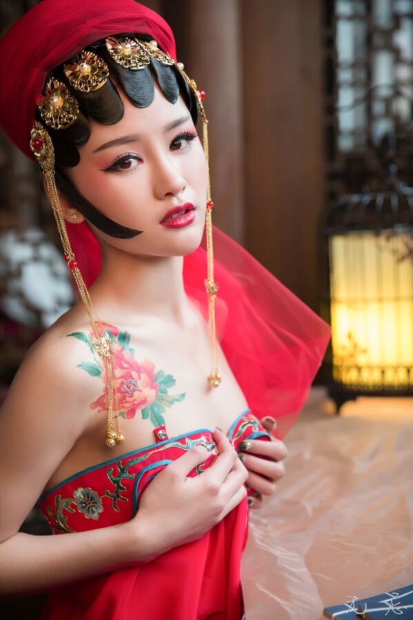 Free porn pics of HaiTangChun - Traditional Chinese Dress & Bush 4 of 68 pics