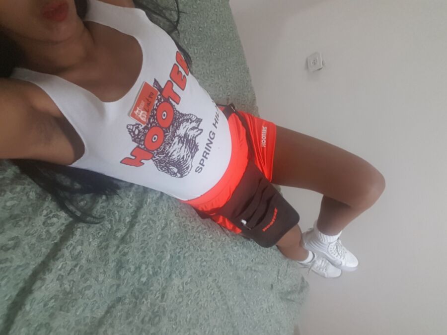 Free porn pics of Hooters girl 10 of 56 pics
