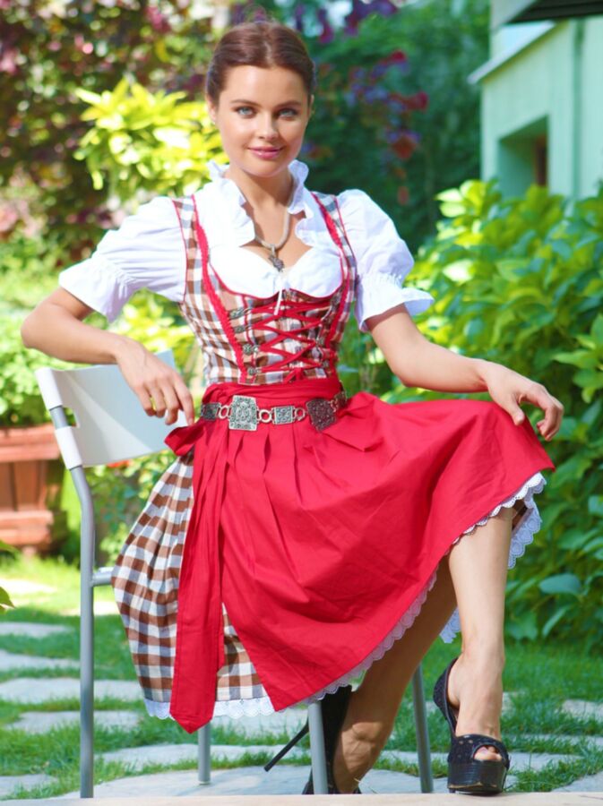 Free porn pics of Fesche Madln im Dirndl zum Hundertfünfzehnt`n 8 of 100 pics