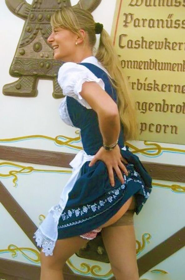 Free porn pics of Fesche Madln im Dirndl zum Hundertfünfzehnt`n 5 of 100 pics