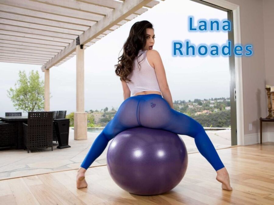 Free porn pics of Lana Rhoades : Exercise Balling 1 of 22 pics