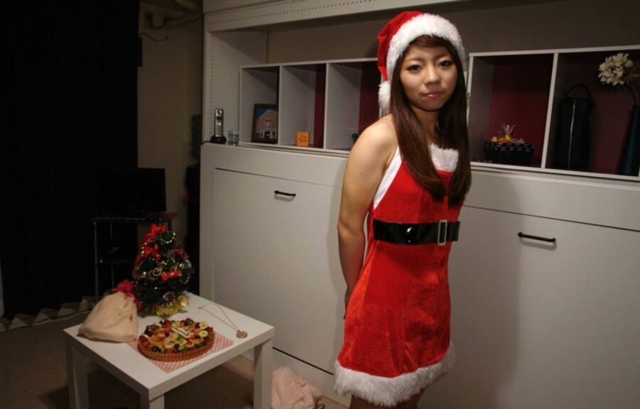 Free porn pics of Nozomi Mukai Puts On Christmas Costume 7 of 20 pics