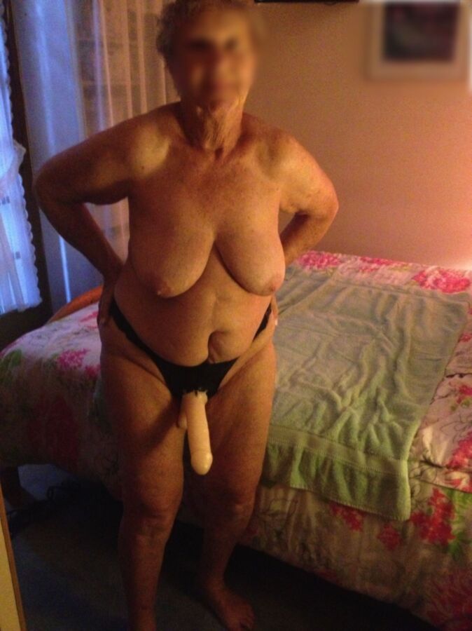 Free porn pics of Mature Granny strap on 5 of 14 pics