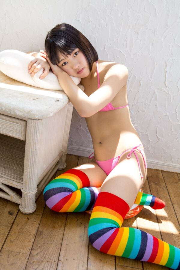 Free porn pics of Japanese Beauties - Anju K - Pink Bikini 21 of 65 pics