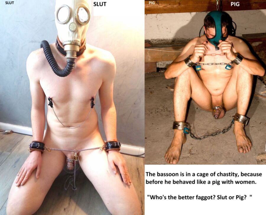 Free porn pics of Competition of two faggots 1 of 5 pics