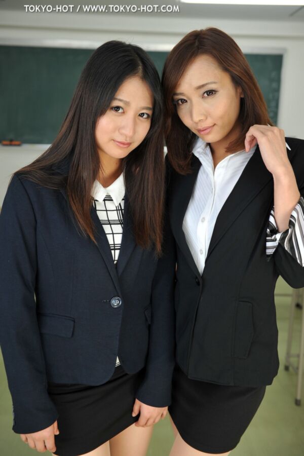 Free porn pics of Japanese Beauties - Keiko K & Mizuki K - At School 17 of 97 pics