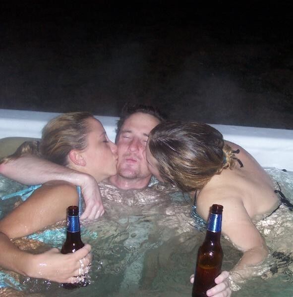 Free porn pics of Thick College Hot tub 8 of 8 pics
