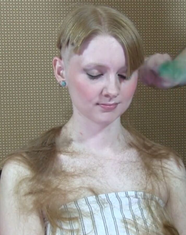 Free porn pics of Another beautiful girl shaved bald 9 of 13 pics