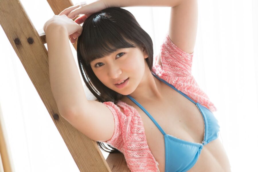 Free porn pics of Japanese Beauties - Miruku K - Blue Bikini 12 of 70 pics