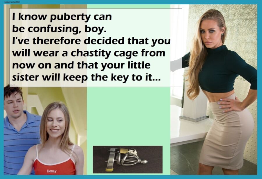 Free porn pics of Captions reposts collection: Cruel femdom girls XVI 6 of 22 pics