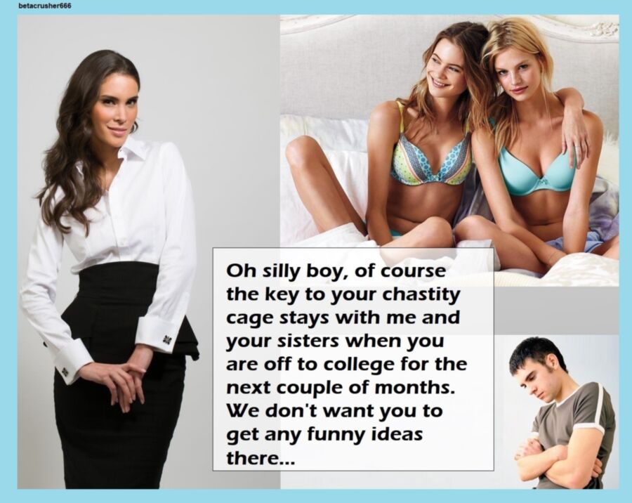 Free porn pics of Captions reposts collection: Cruel femdom girls XIV  6 of 29 pics