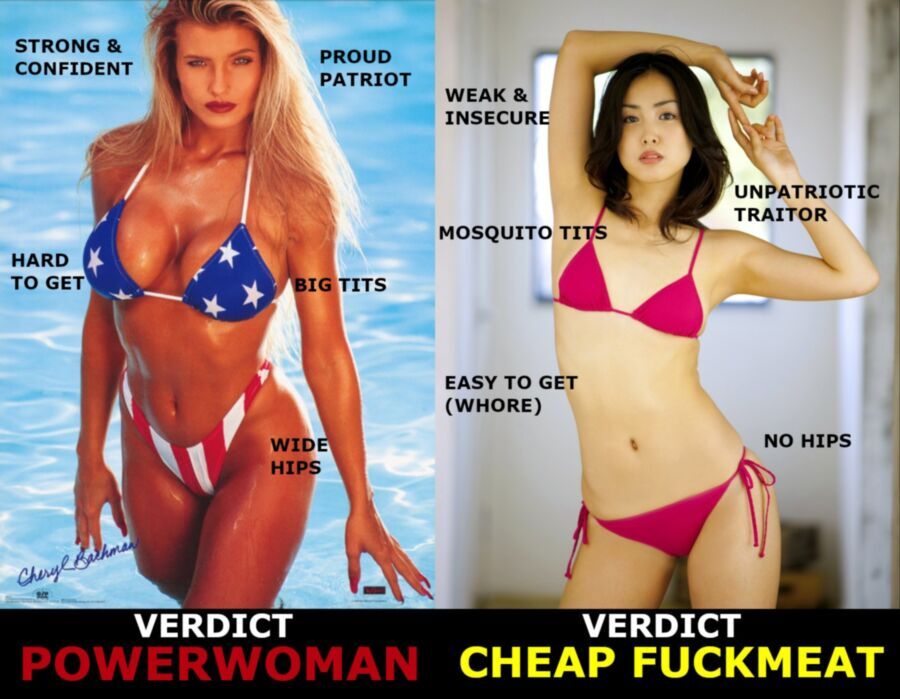 Free porn pics of AMERICAN VS ASIAN WOMEN 1 of 5 pics