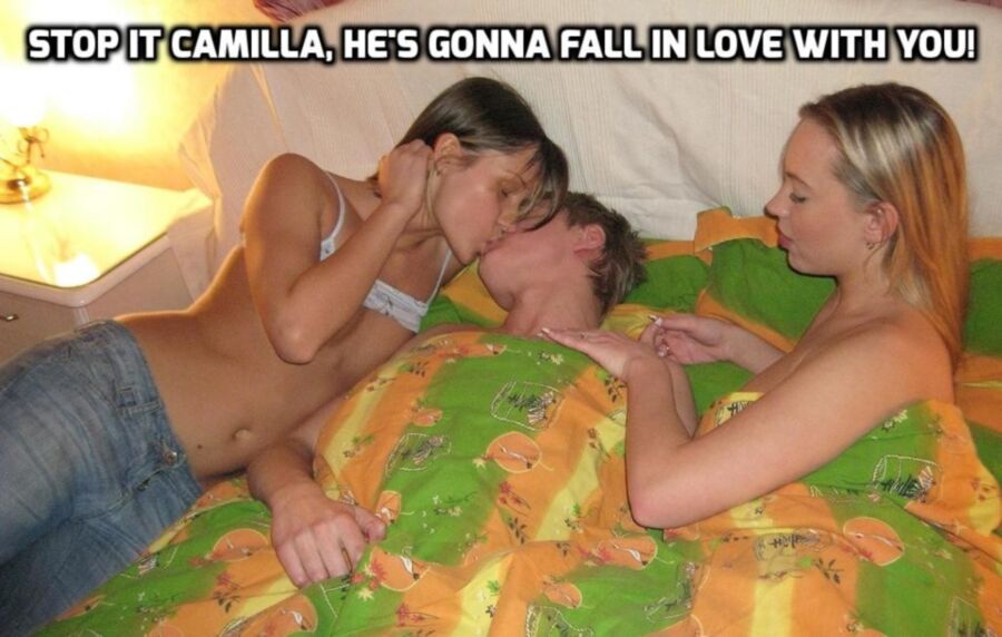 Free porn pics of Me, Camilla with my best friend Aurélia (with captions) 8 of 39 pics