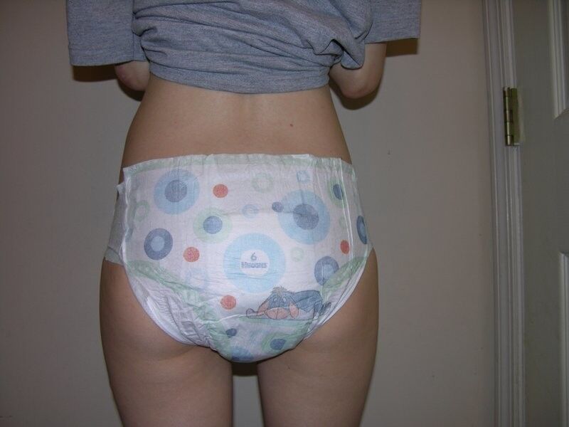 Free porn pics of A girl who enjoys using her diapers 9 of 41 pics