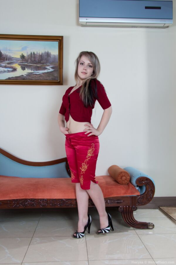 Free porn pics of Fioryna - Red Pants Red Lingerie 12 of 175 pics