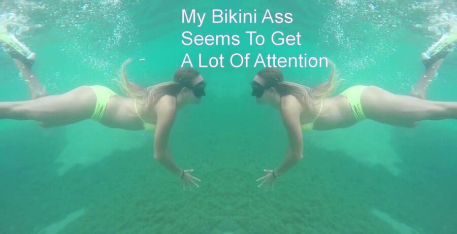 Free porn pics of Hannah Savannah Shows Ass String Bikini Under Water 11 of 15 pics