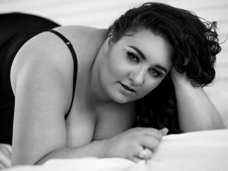 Free porn pics of Plus-Size Models In Sexy Lingerie B/W 17 of 24 pics