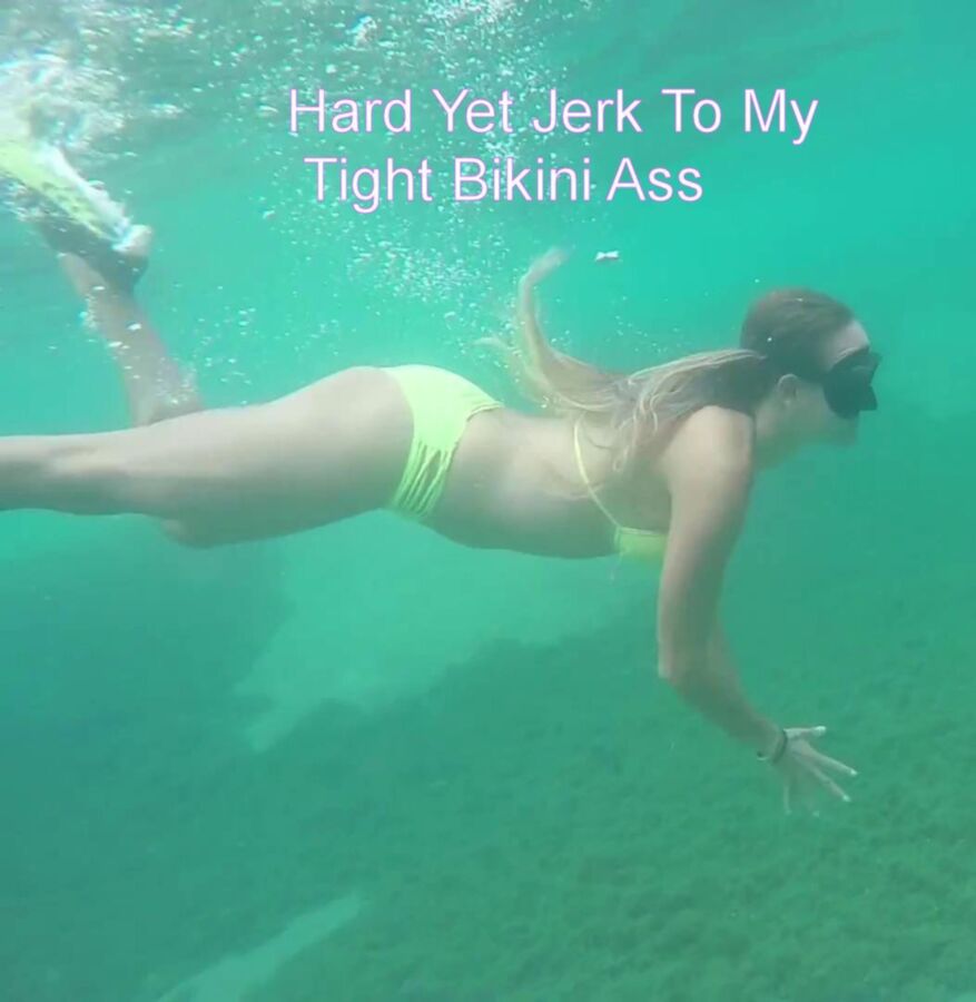 Free porn pics of Hannah Savannah Shows Ass String Bikini Under Water 15 of 15 pics
