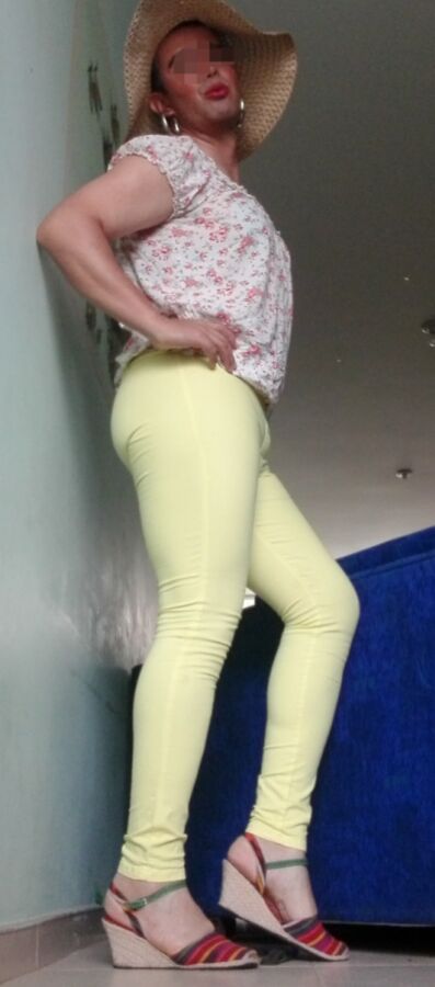 Free porn pics of Thigh Yellow Pants 6 of 39 pics