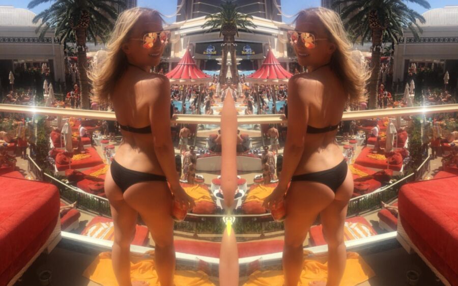 Free porn pics of Jenna Serves Up Some Thong Bikini Ass 8 of 15 pics