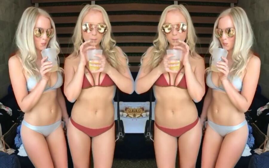 Free porn pics of Jenna Serves Up Some Thong Bikini Ass 14 of 15 pics