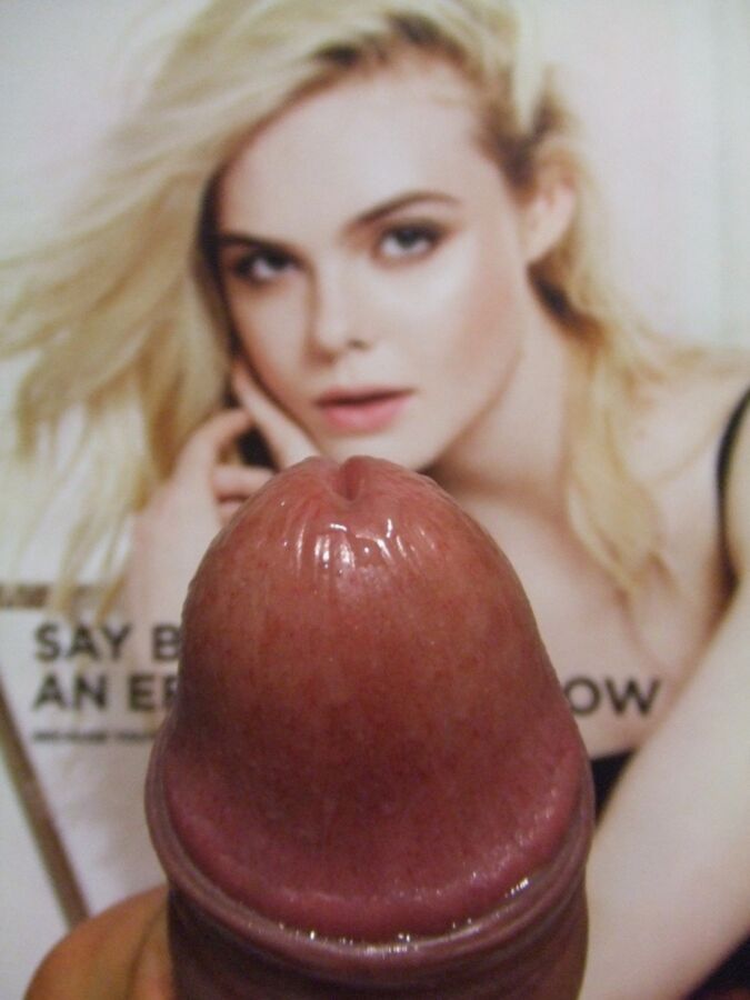 Free porn pics of Elle Fanning Loves My Juicy Load 8 of 10 pics