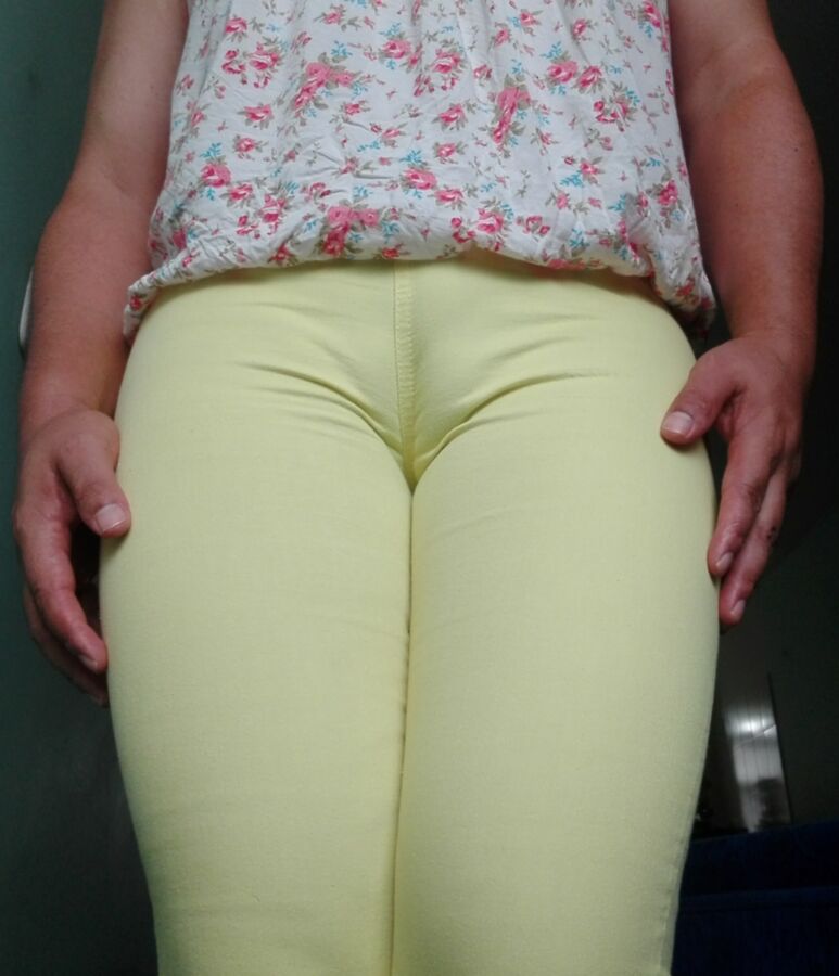 Free porn pics of Thigh Yellow Pants 15 of 39 pics
