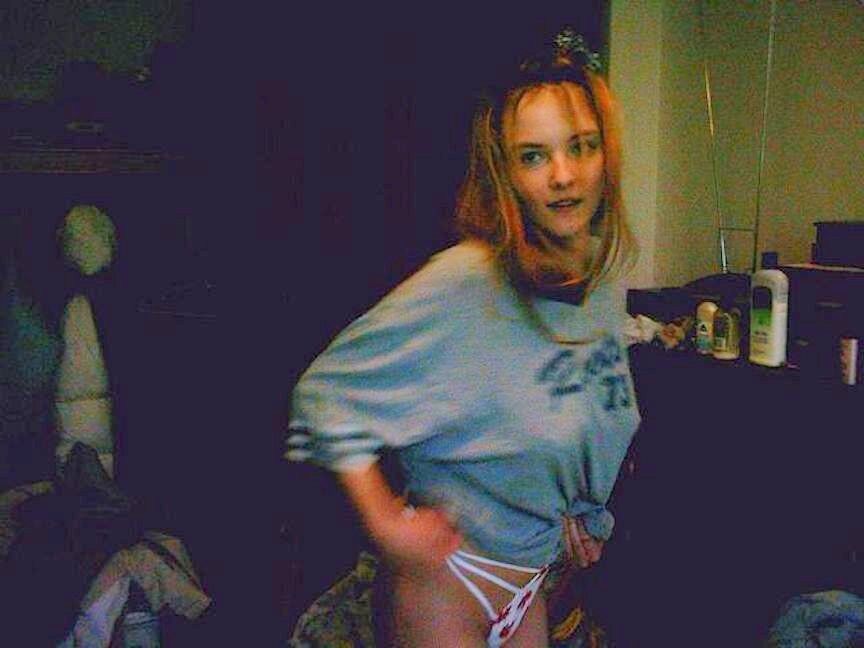 Free porn pics of Stacy Takes On Thong Bikini Bottoms  1 of 15 pics
