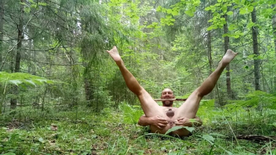 Free porn pics of Russian slut bdsm in the woods 1 of 50 pics