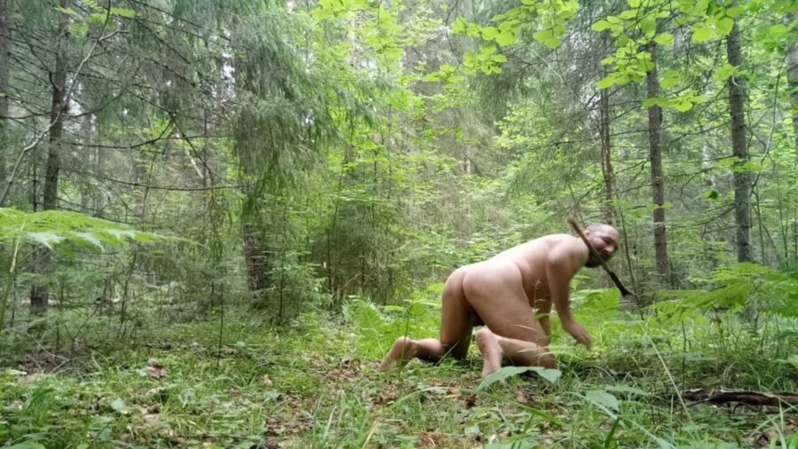 Free porn pics of Russian slut bdsm in the woods 15 of 50 pics