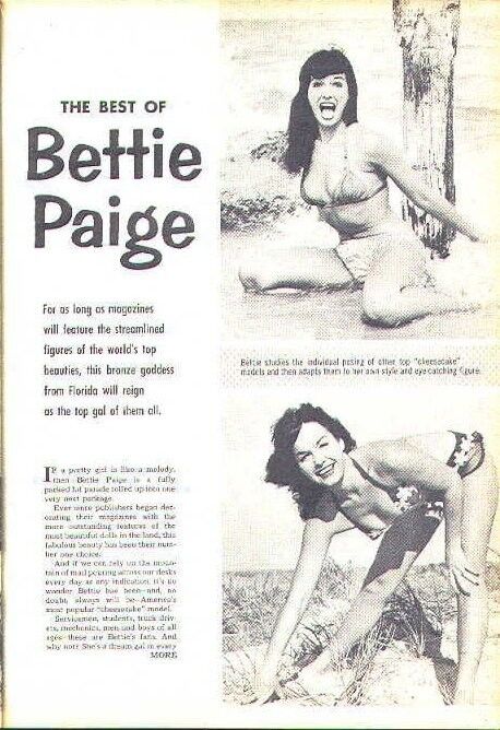 Free porn pics of Bettie Page XII 5 of 20 pics