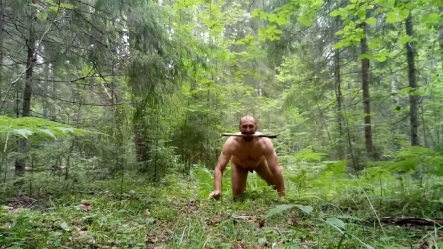 Free porn pics of Russian slut bdsm in the woods 7 of 50 pics