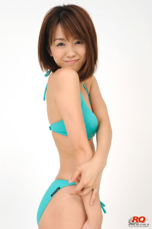 Free porn pics of Japanese Beauties - Kotomi K - Green Swim Suit 22 of 105 pics