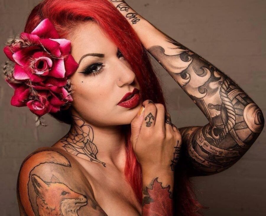 Free porn pics of Tattoo Girls für alle Tatto Fans 6 of 45 pics