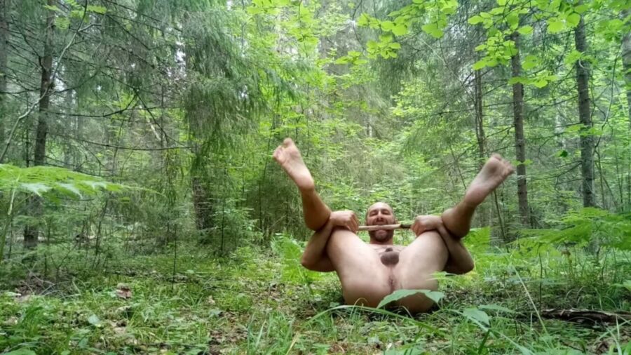 Free porn pics of Russian slut bdsm in the woods 19 of 50 pics