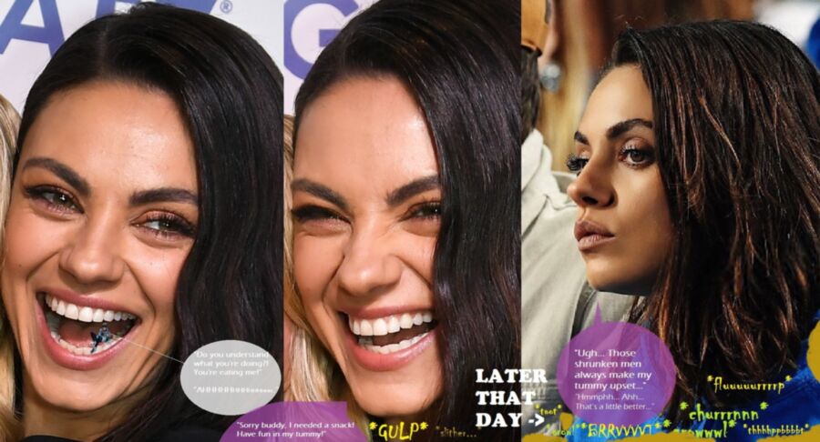 Free porn pics of Mila Kunis Pre-Poop Farts in Losers face 1 of 4 pics