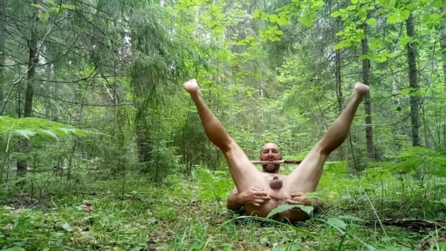 Free porn pics of Russian slut bdsm in the woods 16 of 50 pics