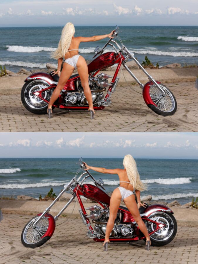 Free porn pics of Suzie Tight Bikini Ass Belongs On Motorcycle 5 of 15 pics
