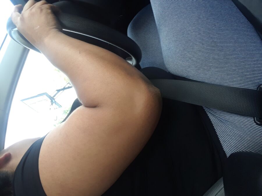 Free porn pics of Big breasted thick bodied Dominican driving s*** 12 of 13 pics