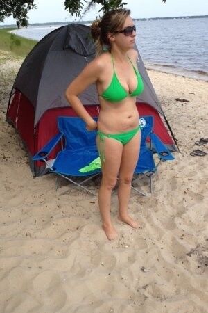Free porn pics of Camping nudist wife 2 of 17 pics