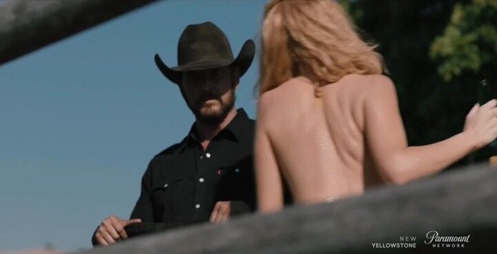 Free porn pics of Kelly Reilly ass frome yellowstone tv serie 20 of 76 pics