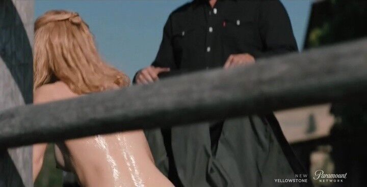 Free porn pics of Kelly Reilly ass frome yellowstone tv serie 5 of 76 pics