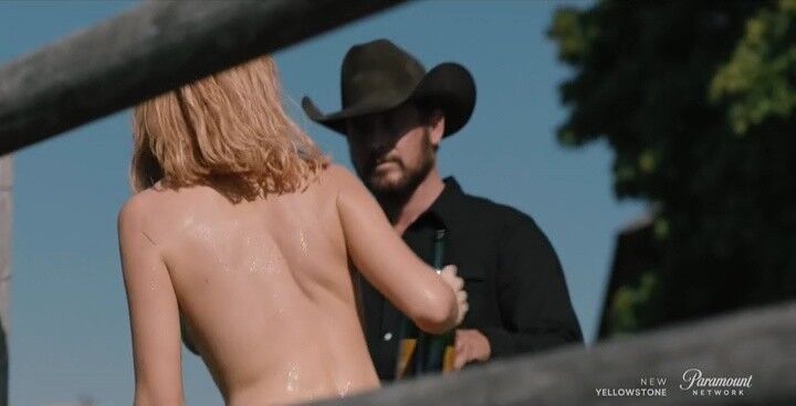 Free porn pics of Kelly Reilly ass frome yellowstone tv serie 18 of 76 pics