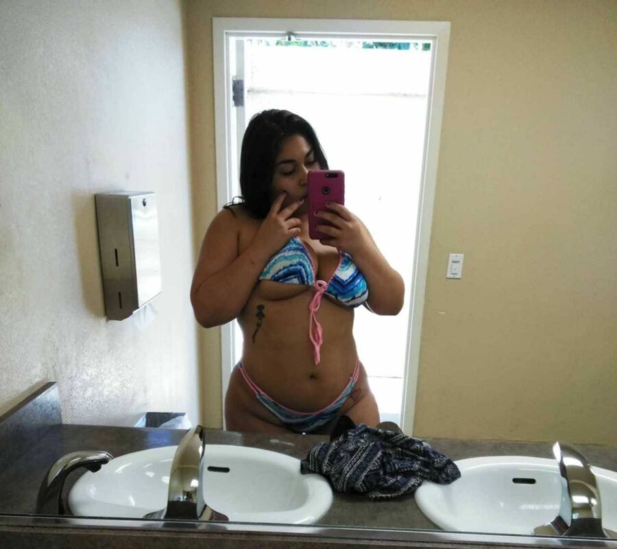 Free porn pics of Busty Latina Likes Showing That Bikini  15 of 36 pics